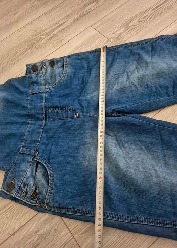 Kızlar için Bohem Tarzı Kot Tulum - Görsel 4