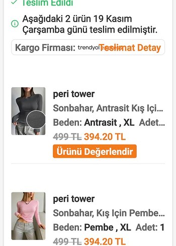 Gri Uzun Kollu Dar Kesim Kadın Bluz - Görsel 6