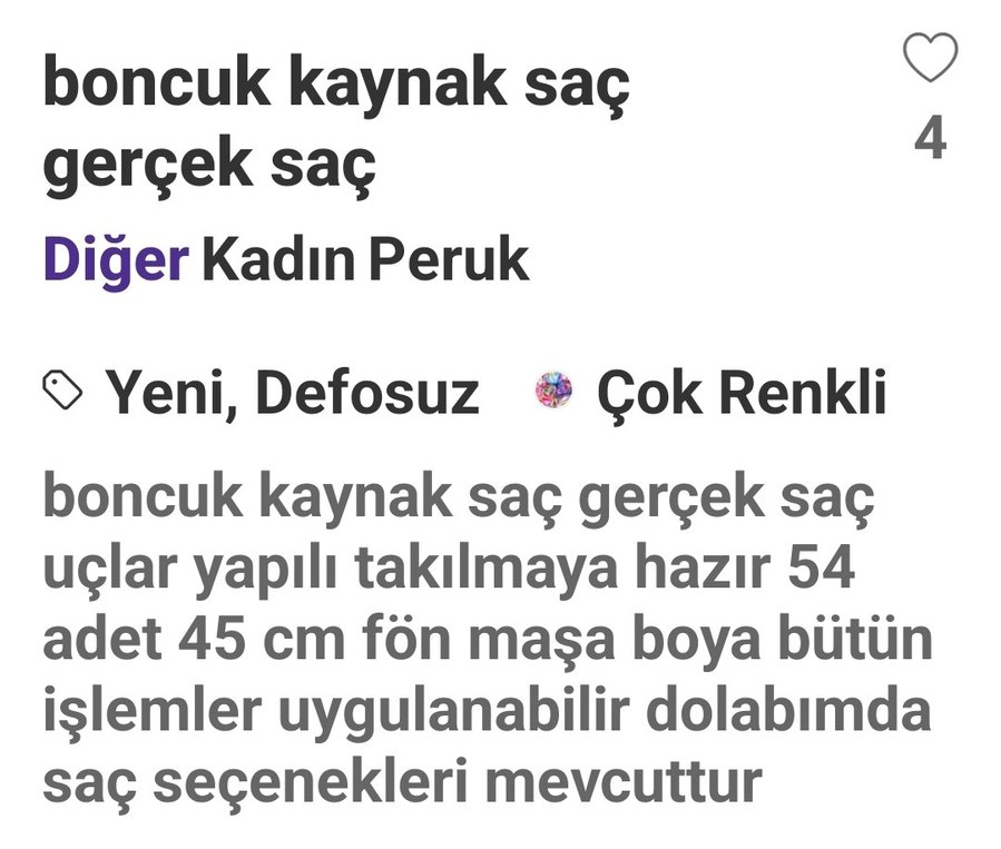 gercek sac boncuklu - Görsel 3