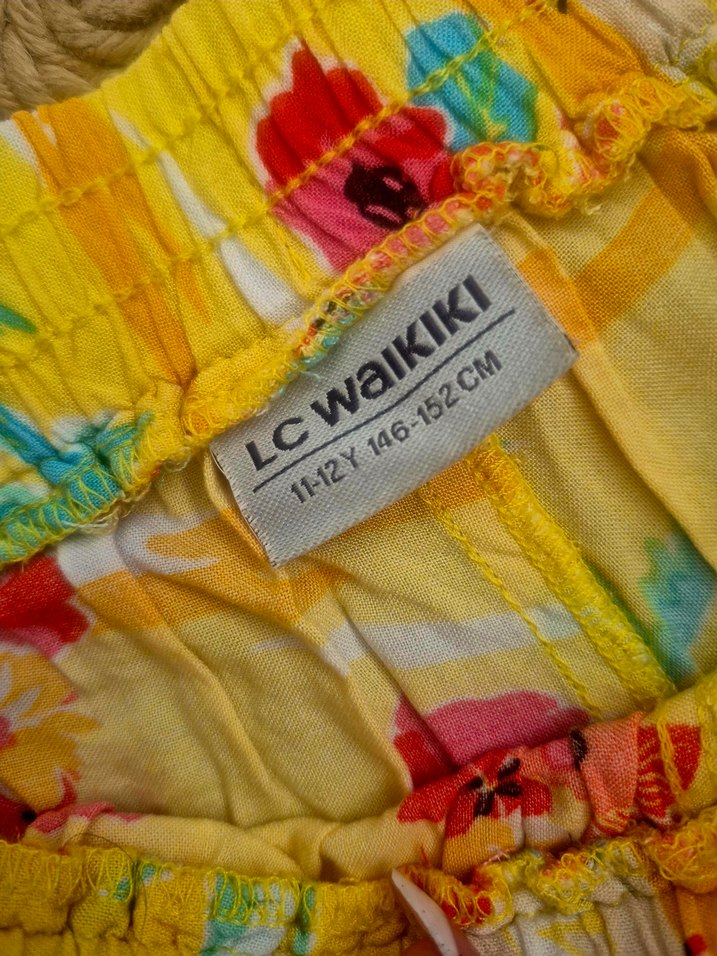 Sarı Mini cepli Bohem  şort 11..12.. yaş icin uygun - Görsel 3