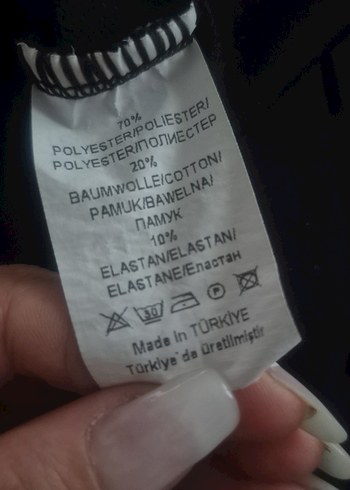 Dantel Detaylı Siyah V Yaka Uzun Kollu Bluz - Görsel 6