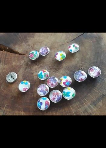 15 Adet Metal Renkli Civili Aksesuar - Görsel 5