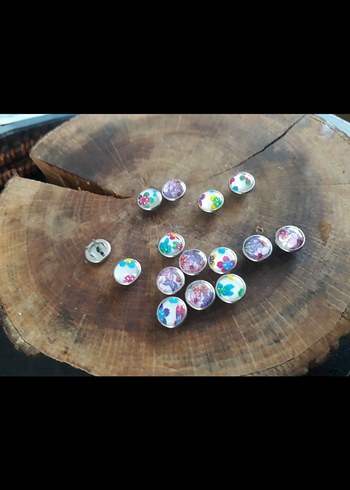 15 Adet Metal Renkli Civili Aksesuar - Görsel 4