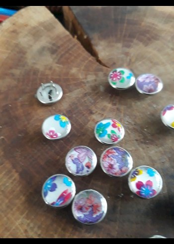 15 Adet Metal Renkli Civili Aksesuar - Görsel 2