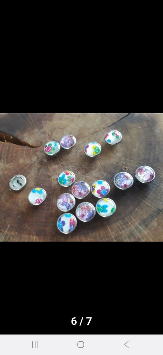 15 Adet Metal Renkli Civili Aksesuar - Görsel 5