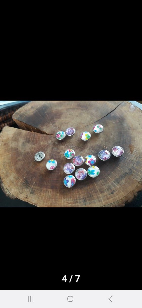 15 Adet Metal Renkli Civili Aksesuar - Görsel 4