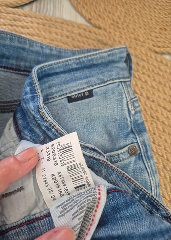 33 Beden Erkek Regular Fit Mavi Denim Jean