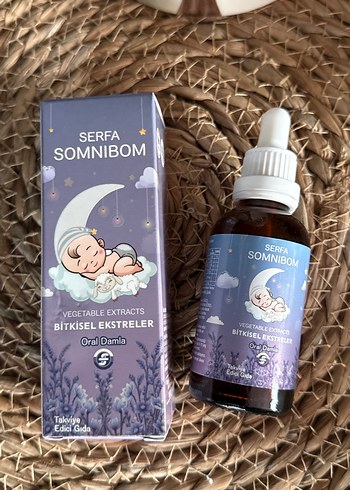 Serfa Somnibom Bitkisel Ekstreler Oral Damla