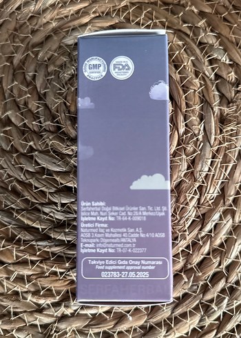 diğer Beden mor Renk Serfa Somnibom Bitkisel Ekstreler Oral Damla