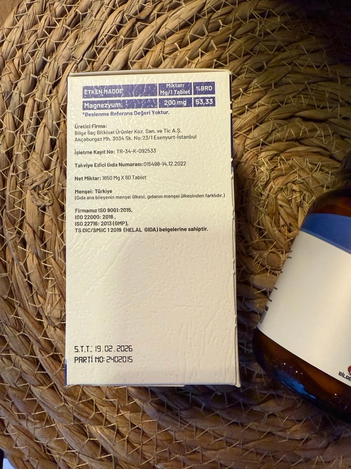 Dr. Phytopharma Magnezyum MG Takviye Tableti 60'lı - Görsel 2