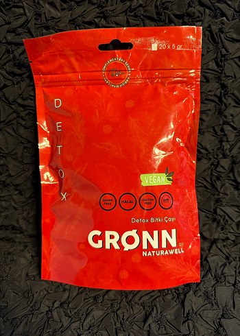 Gronn Vegan Detox Bitki Çayı 20'li - Görsel 2