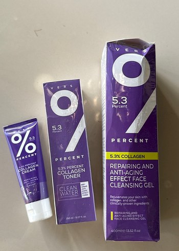 Kolajen Onarıcı ve Anti-Aging Yüz Temizleme Jeli, toner, krem