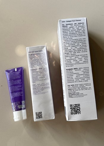 Diğer Kolajen Onarıcı ve Anti-Aging Yüz Temizleme Jeli, toner, krem