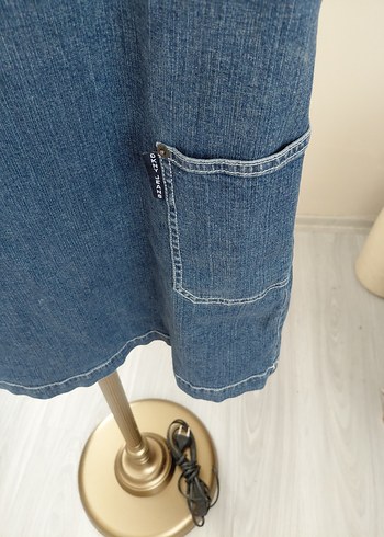 s Beden mavi Renk Dkny Jeans Mini Elbise