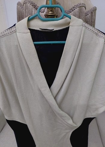 Vakko kruvaze yaka Kadın Elbise - Görsel 3