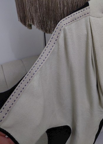 Vakko kruvaze yaka Kadın Elbise - Görsel 4