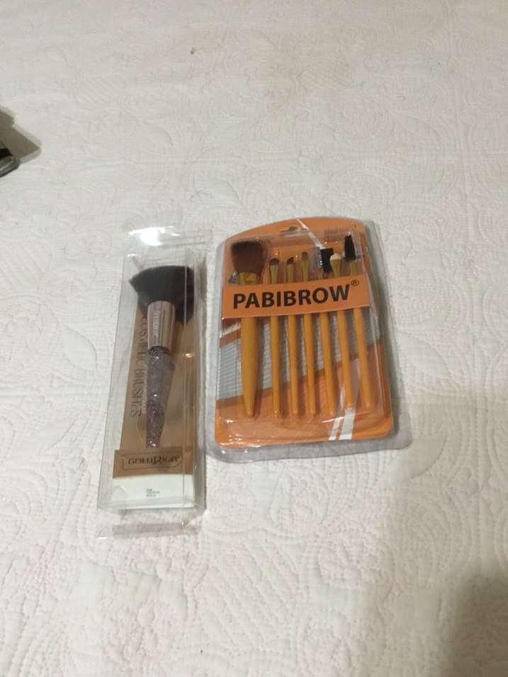 Bej PABIBROW Makyaj Fırça Seti - Görsel 2