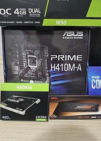 Beden Asus Oyun Bilgisayarı ( 21 inç 75 hz Monitör Dahil )