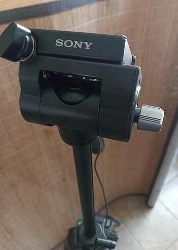 Siyah Sony Tripod ve Selfie Çubuğu - Görsel 3