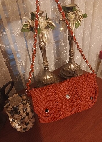Beden El örgüsü çanta