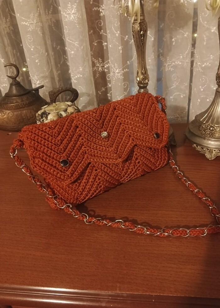 El örgüsü çanta  - Görsel 2