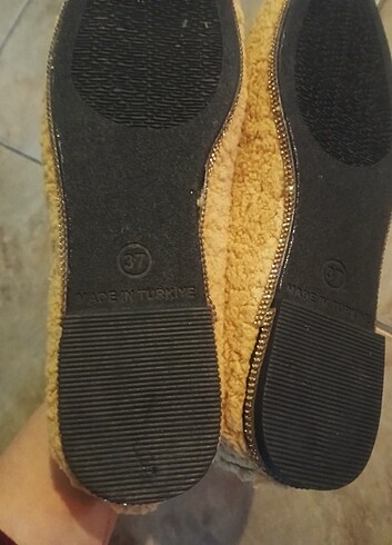 37 Beden camel Renk Ev babeti 37 numara
