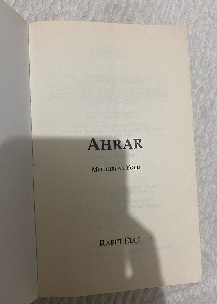 Rafet Elçi-Ahrar- - Görsel 3