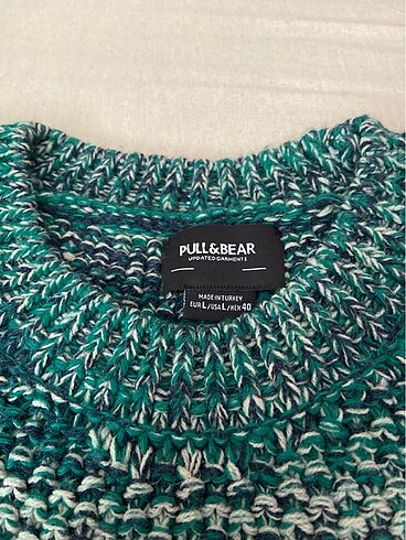 Pull and Bear Renkli kazak