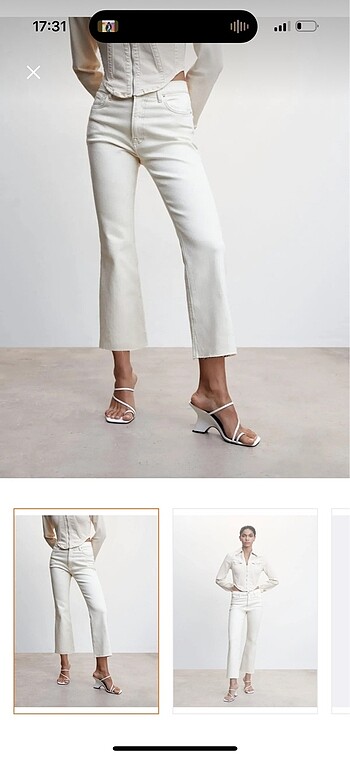 Mango Mango flare jean
