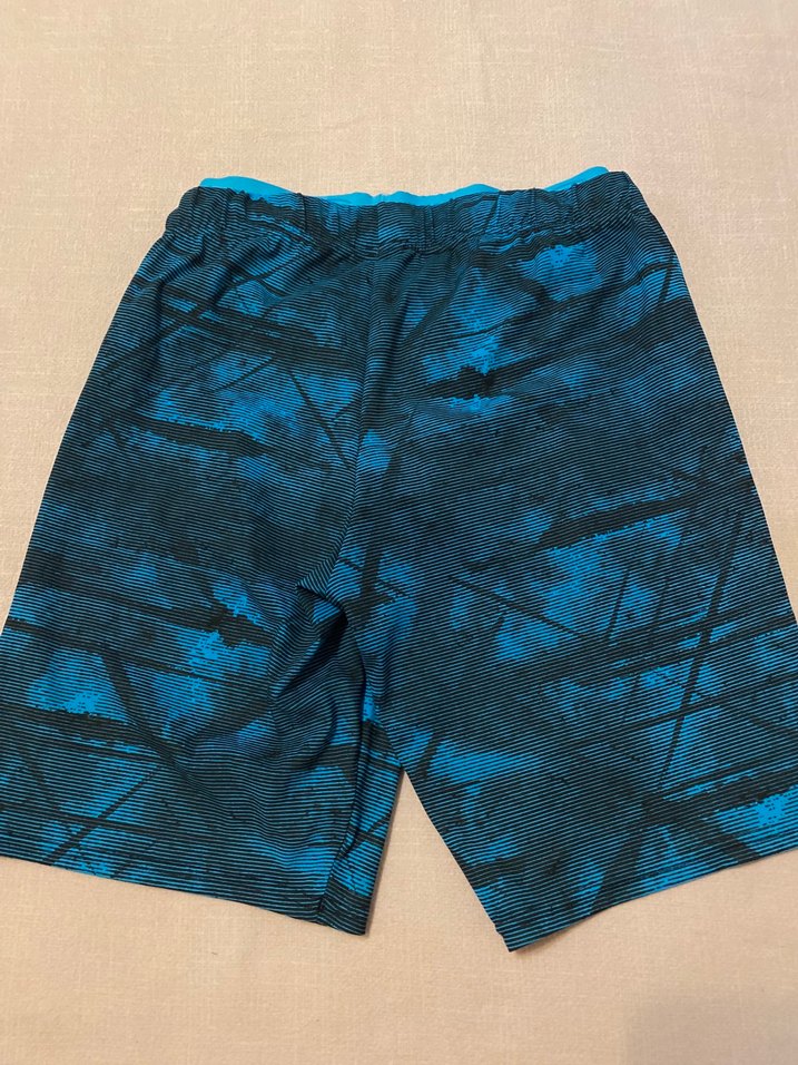 Erkek Mavi Renkli Bağcıklı Şort - Görsel 4