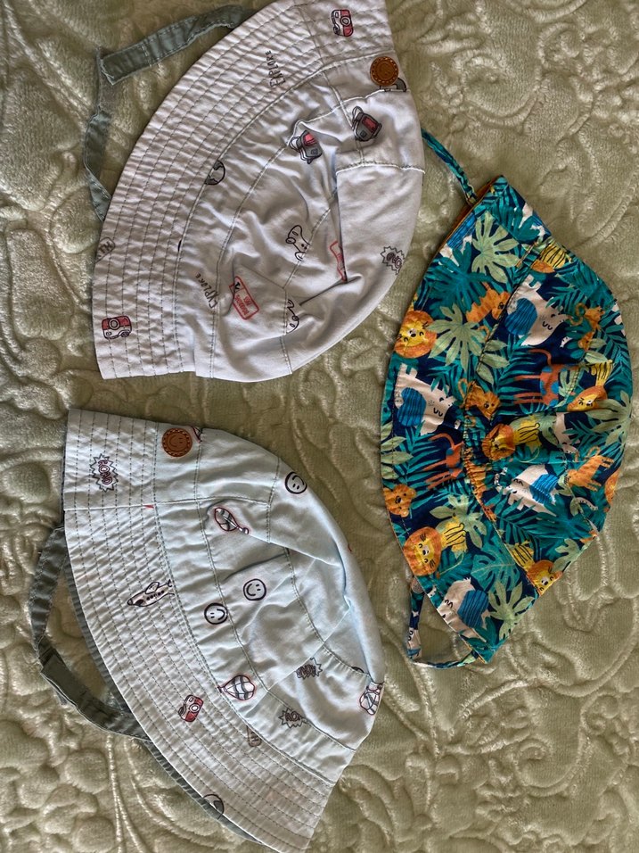 Çocuklar için Nakışlı ve Desenli Şapkalar 4 Adet Şapka - Görsel 5