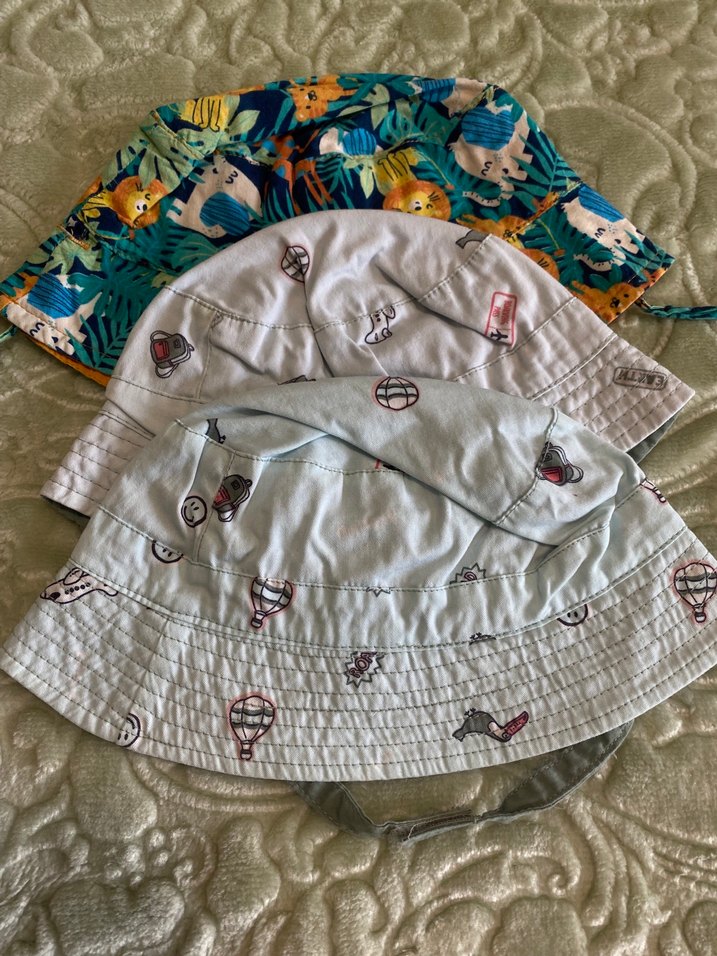 Çocuklar için Nakışlı ve Desenli Şapkalar 4 Adet Şapka - Görsel 3