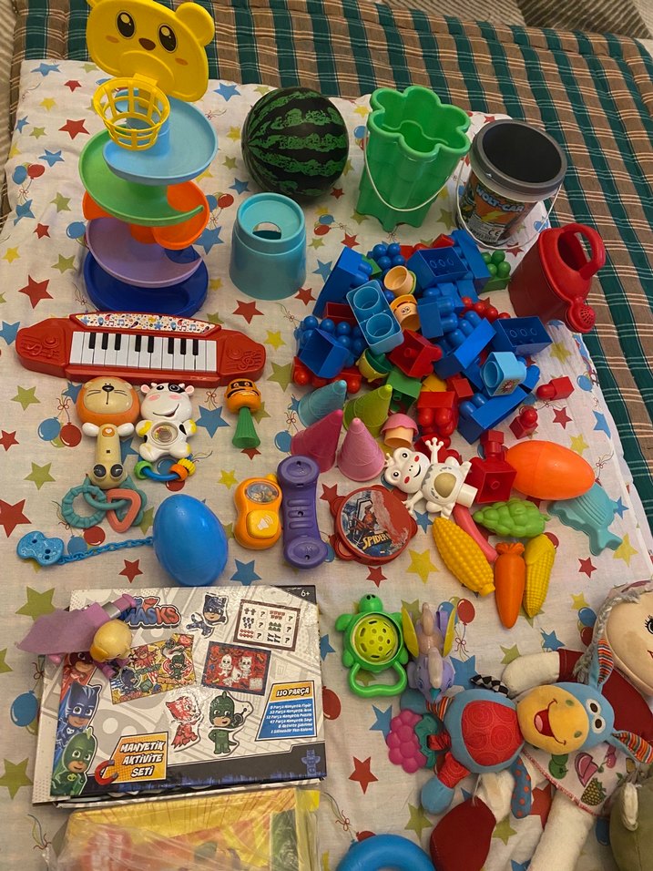 Renkli Çocuk Oyuncak Seti - Görsel 2