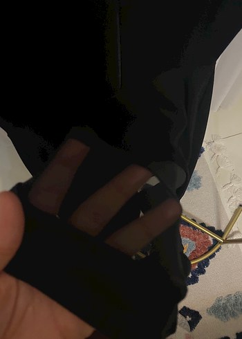 Siyah Kısa Kollu Elbise - Görsel 9