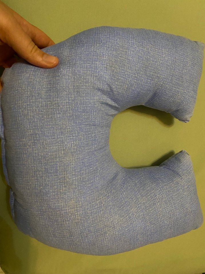 Pastel Mavi Araç Yastığı - Görsel 5