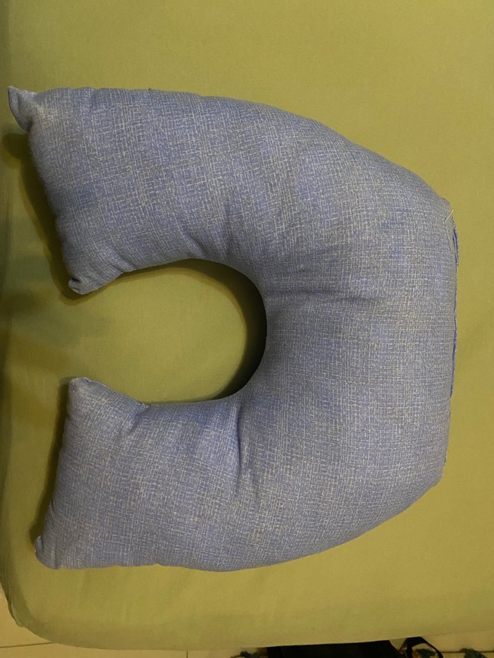 Pastel Mavi Araç Yastığı - Görsel 2