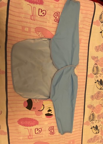 Uzun Kollu Baskılı Bebek Önlüğü - Görsel 6