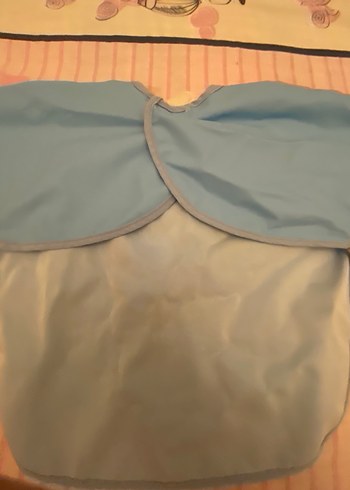 Uzun Kollu Baskılı Bebek Önlüğü - Görsel 5