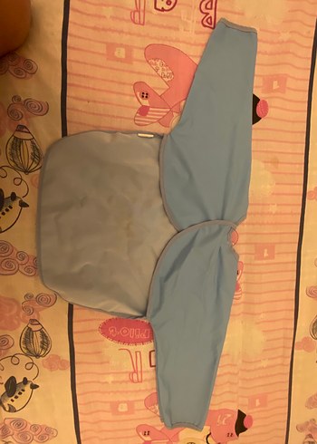 Uzun Kollu Baskılı Bebek Önlüğü - Görsel 3