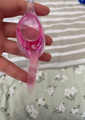 Pembe Minimalist Yüzme Gözlüğü - Görsel 5