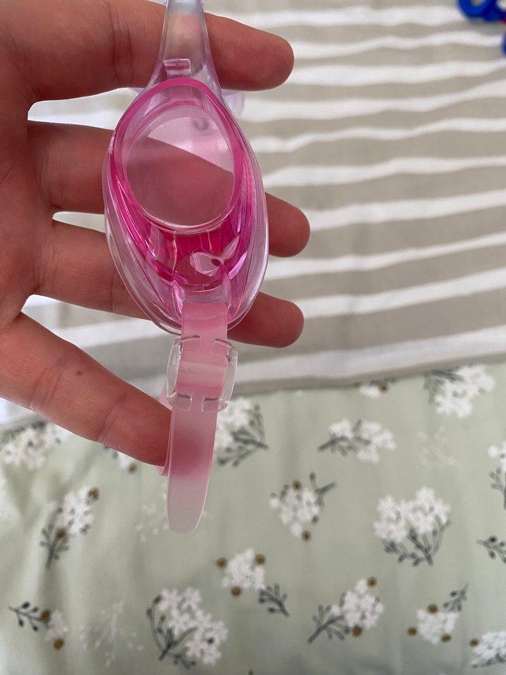 Pembe Minimalist Yüzme Gözlüğü - Görsel 5