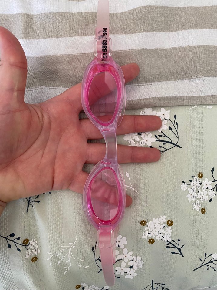 Pembe Minimalist Yüzme Gözlüğü - Görsel 3