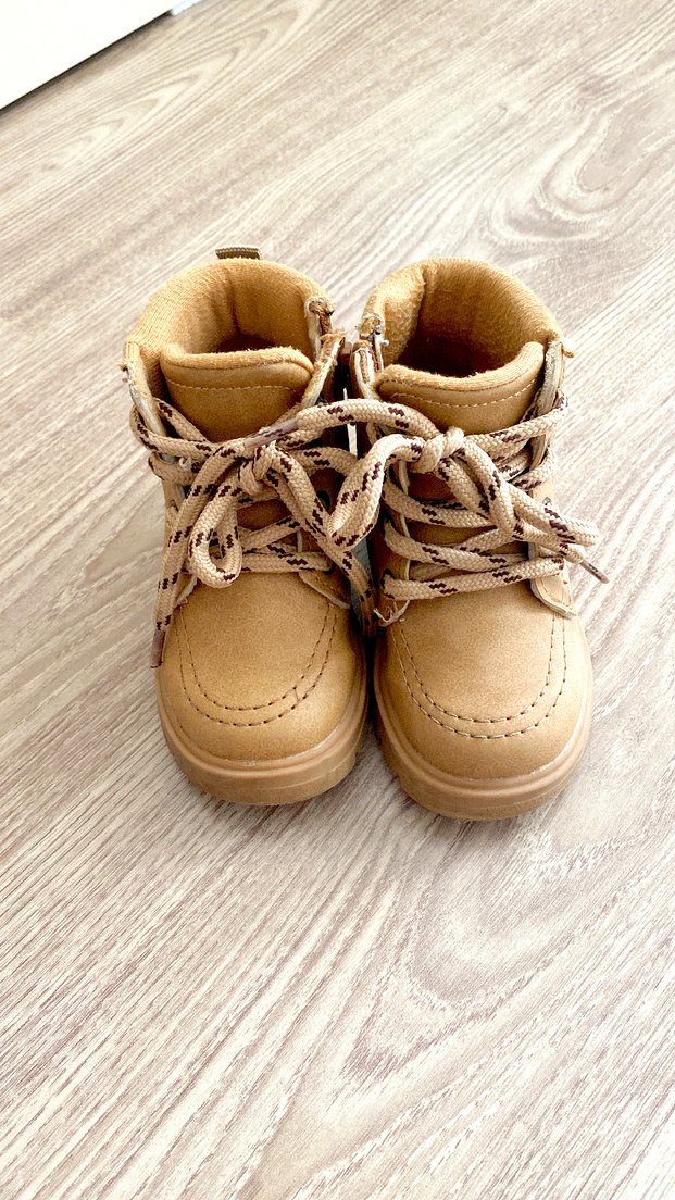 LCW STEPS Erkek Bebek Süet Bağcıklı Bot - Görsel 2