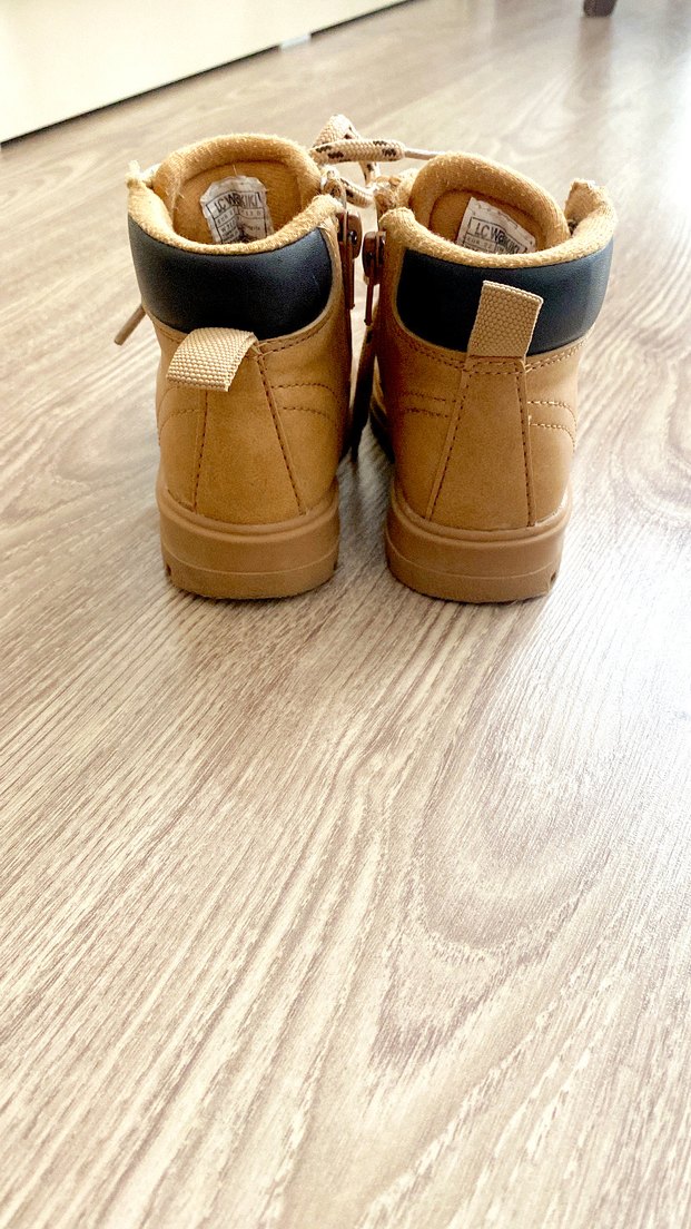 LCW STEPS Erkek Bebek Süet Bağcıklı Bot - Görsel 4