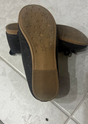 Kız Çocuk Siyah Kemerli Babet Ayakkabı - Görsel 2