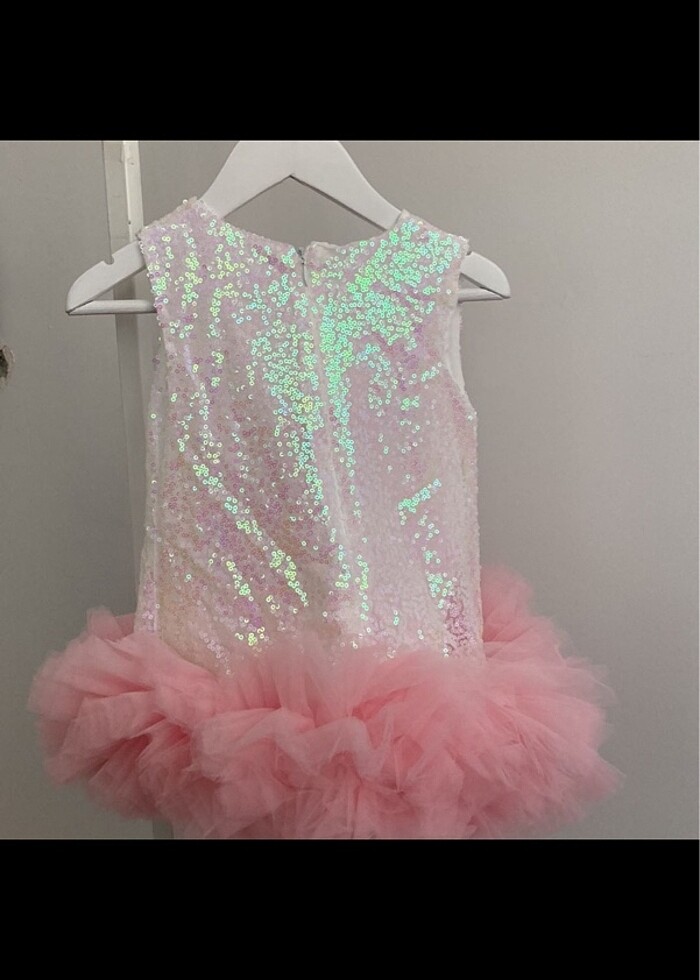 Payetli Abiye elbise - Görsel 4