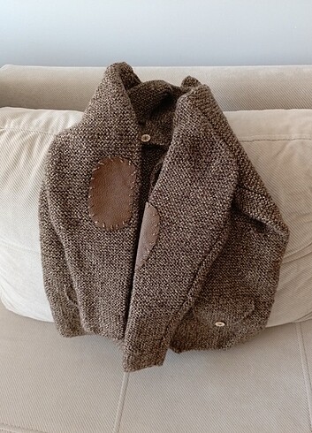 El Örgüsü Kalın Hırka (4-6 yaş) - Görsel 5