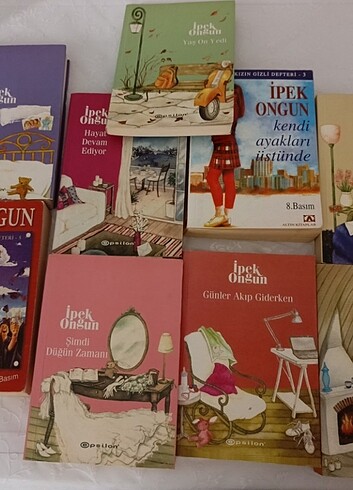 İpek Ongun Kitap Serisi (Toplam 9 Kitap)
