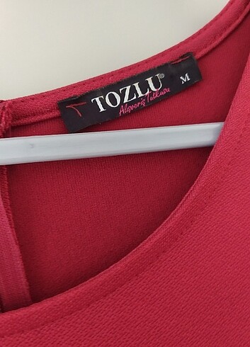 Tozlu markalı m beden kısa elbise  - Görsel 3