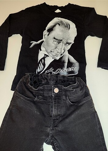 LC Waikiki Kot pantolon _ Atatürk t-shirt 